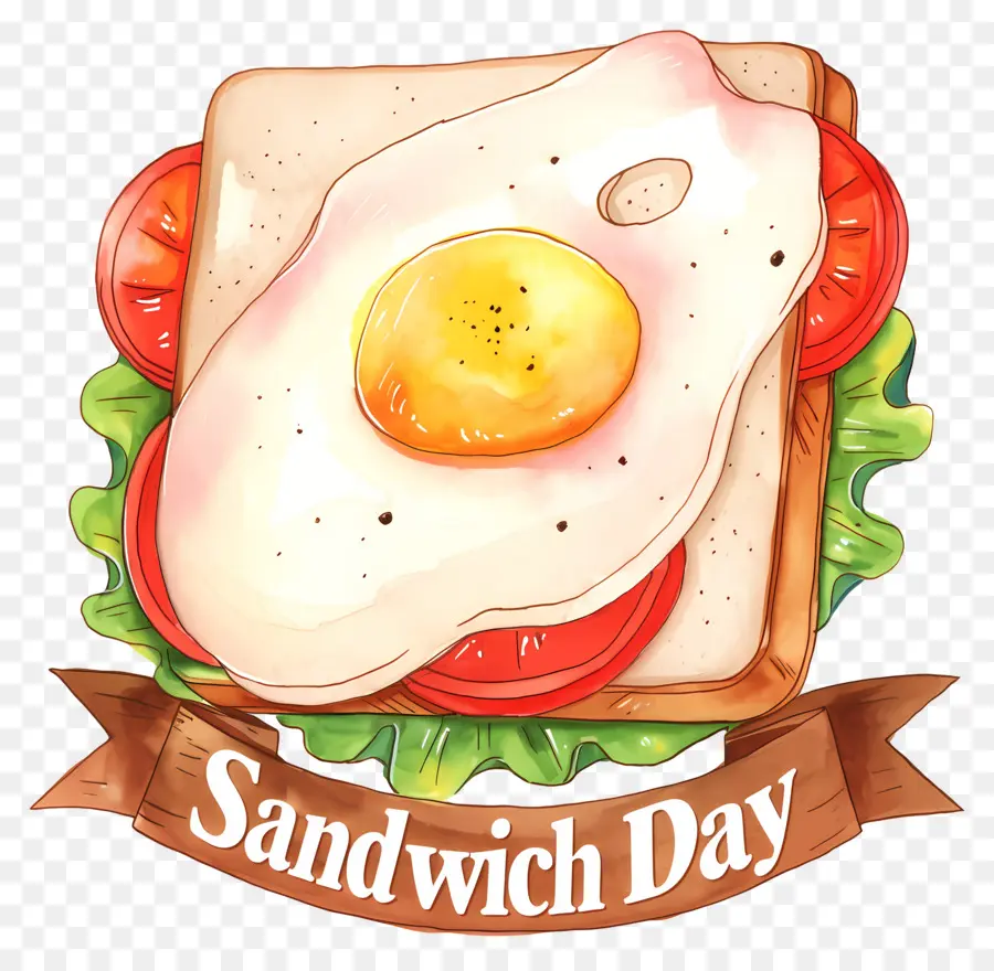 Hari Sandwich Nasional，Sandwich Dengan Telur PNG