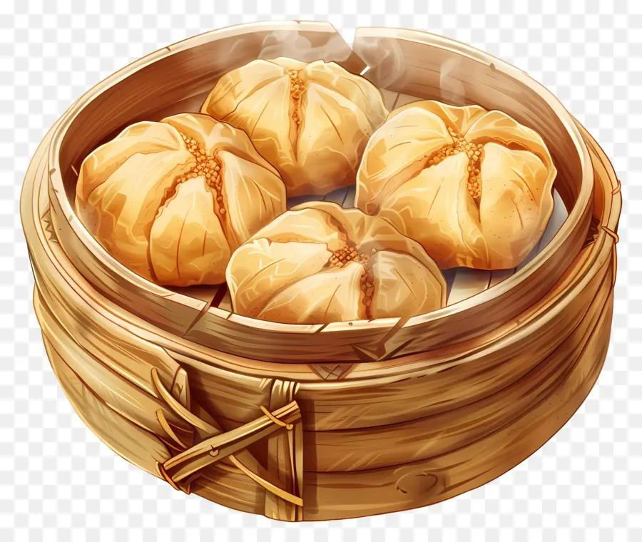 Roti Kukus，Dim Sum PNG