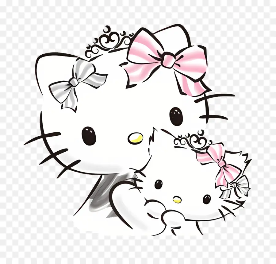 Kitty Yang Menawan，Halo Kitty PNG