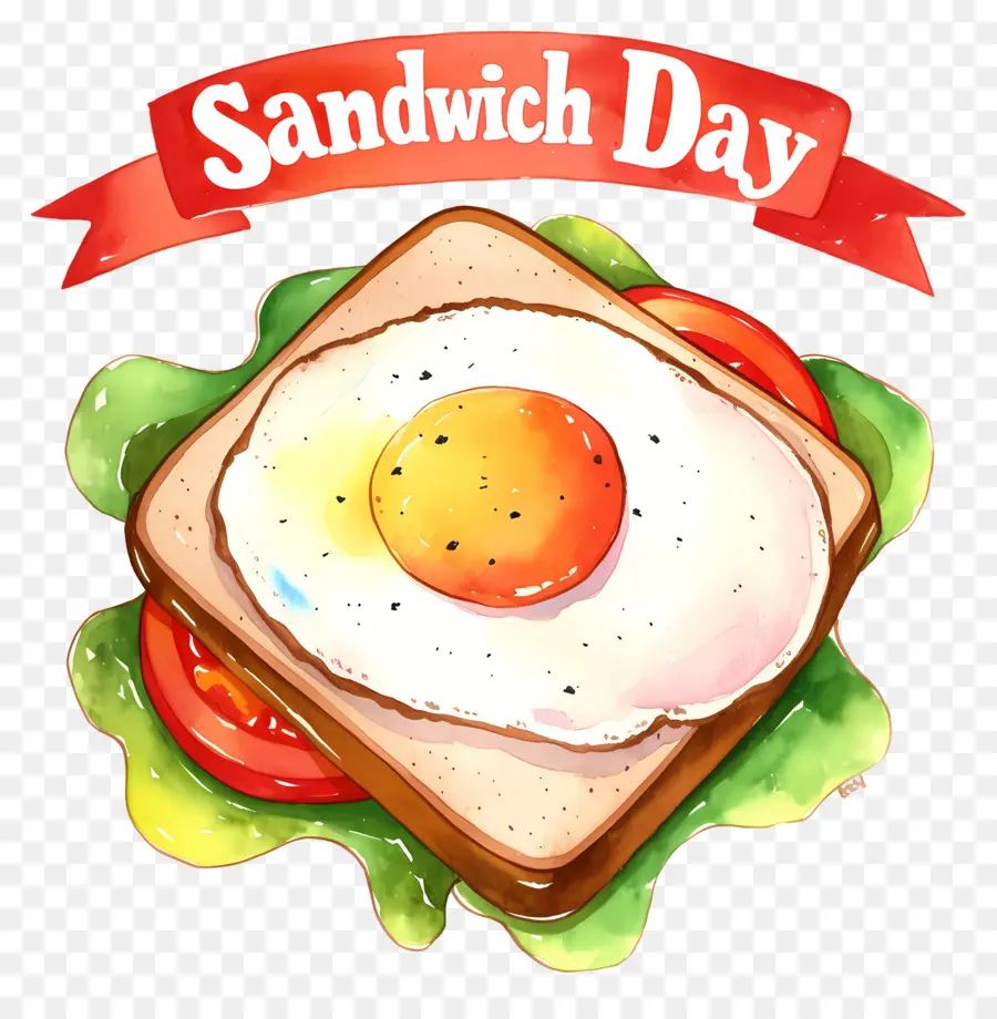 Hari Sandwich Nasional，Sandwich Dengan Telur PNG