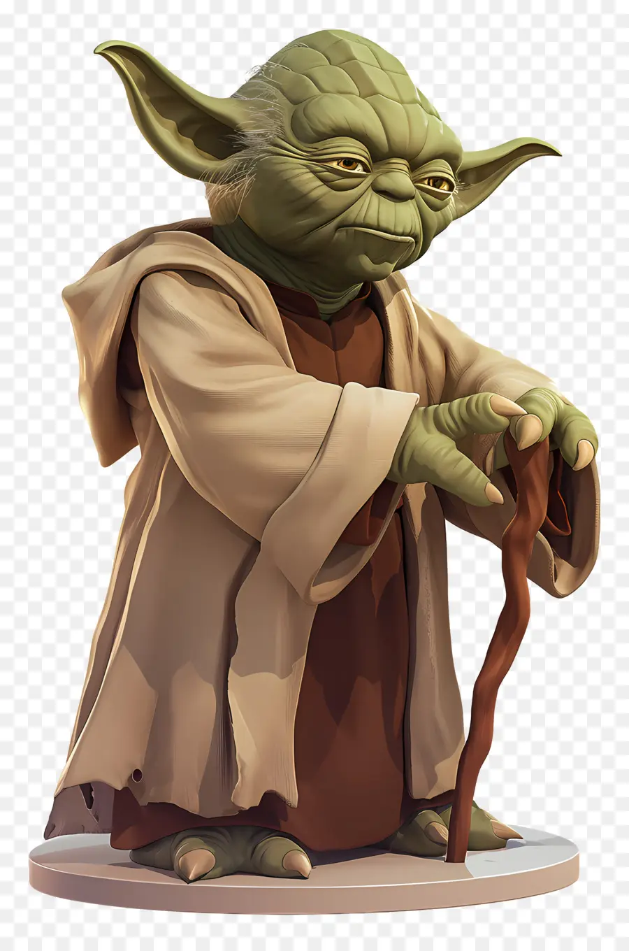 Yoda，Alien Hijau Yang Bijaksana PNG