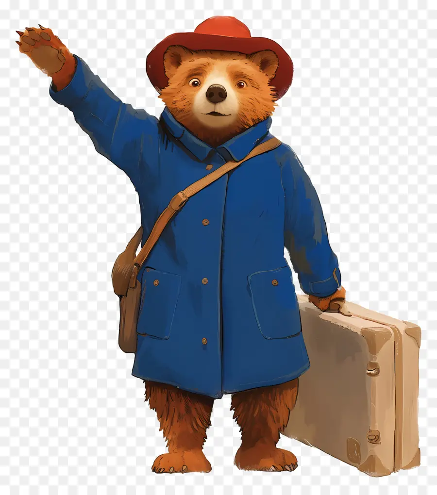 Paddington，Beruang Kartun PNG