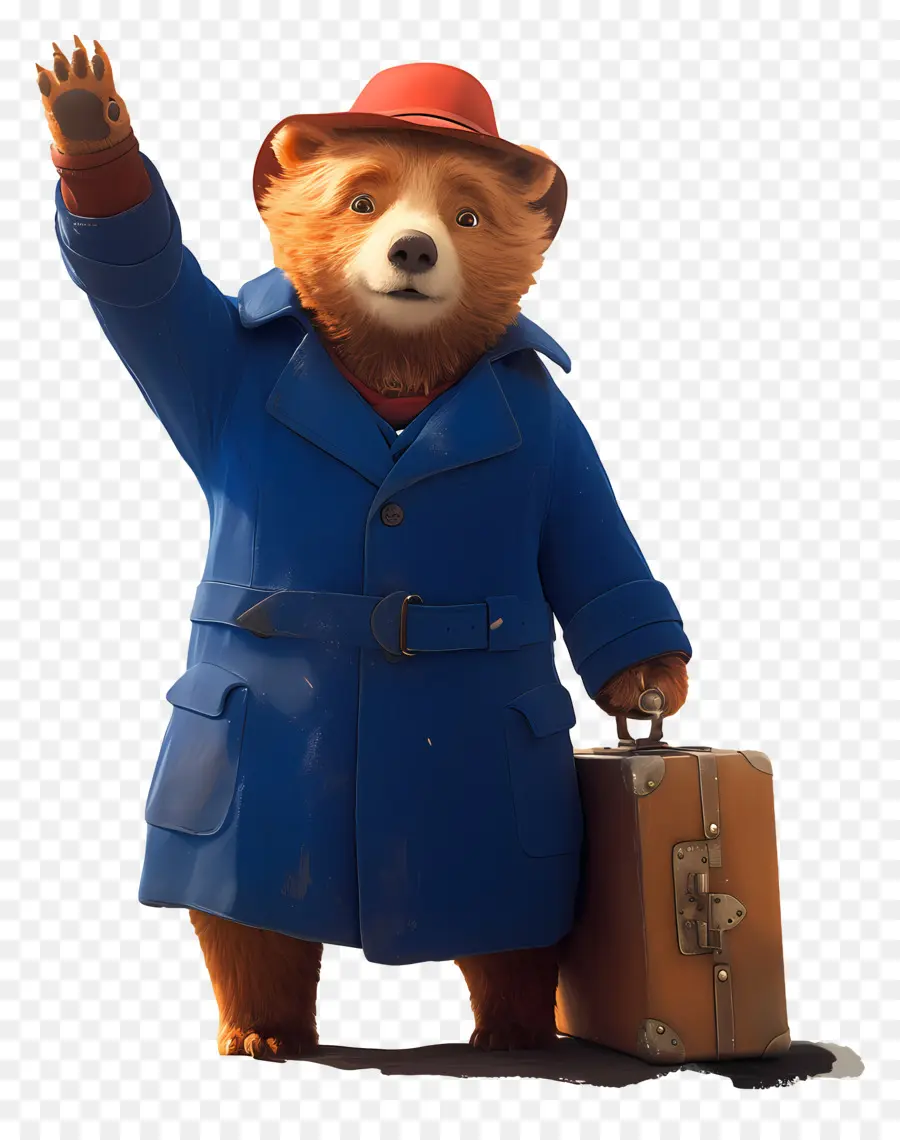 Paddington，Beruang Kartun PNG