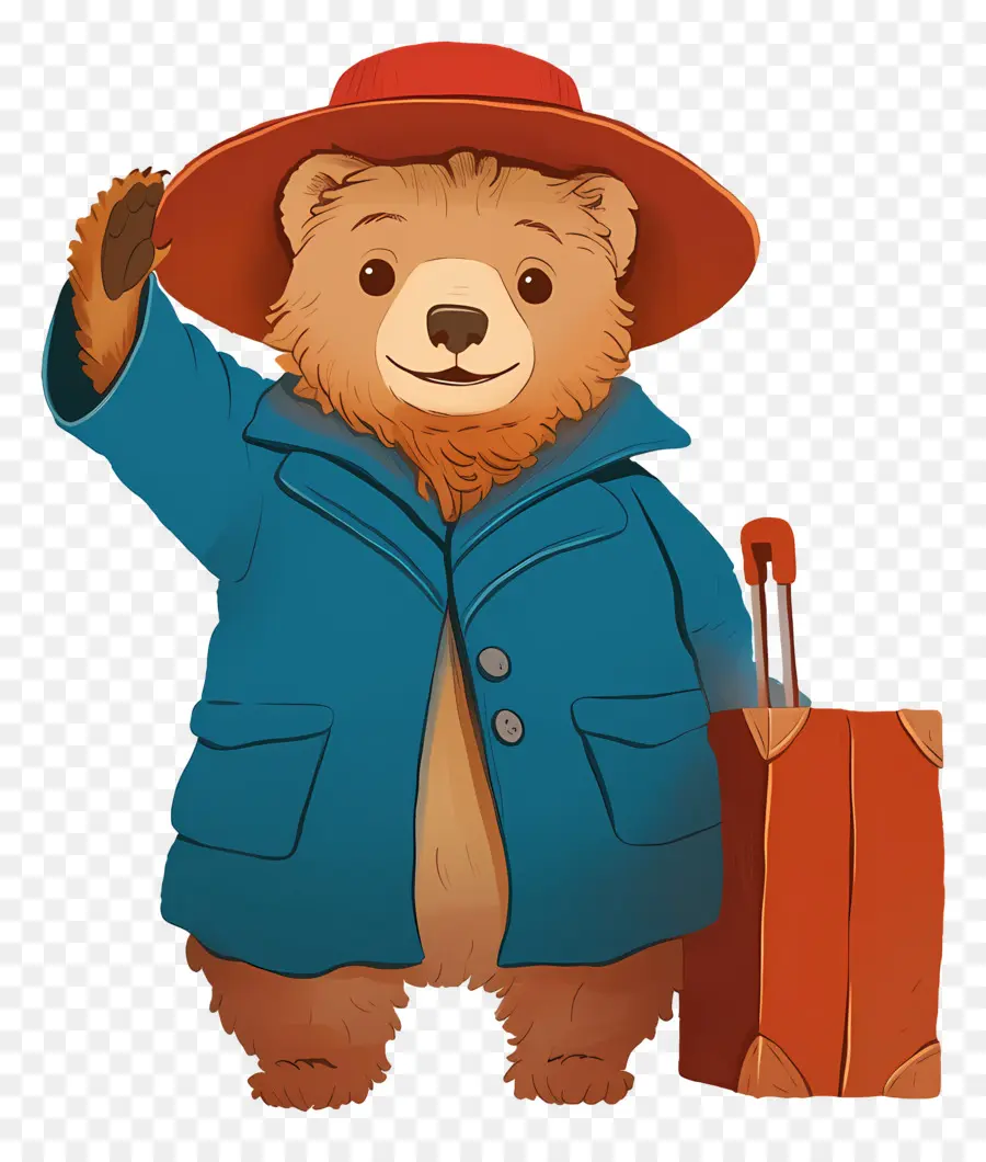 Paddington，Beruang Kartun PNG