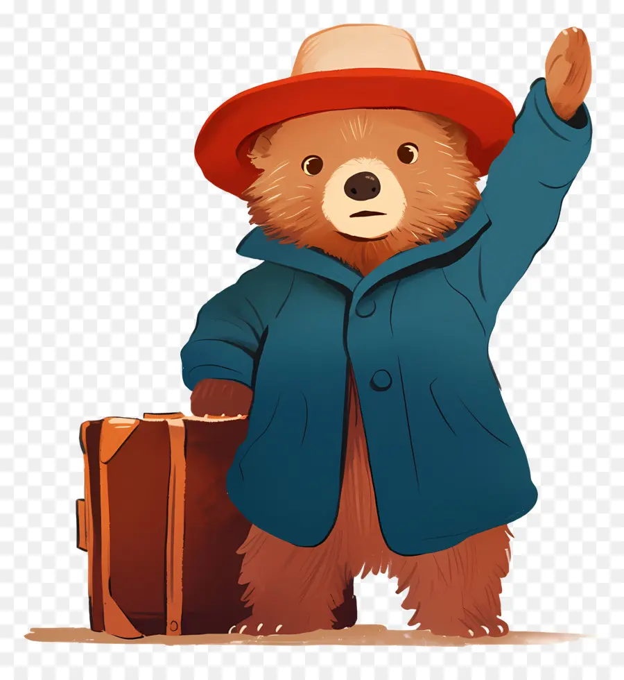 Paddington，Beruang Kartun PNG