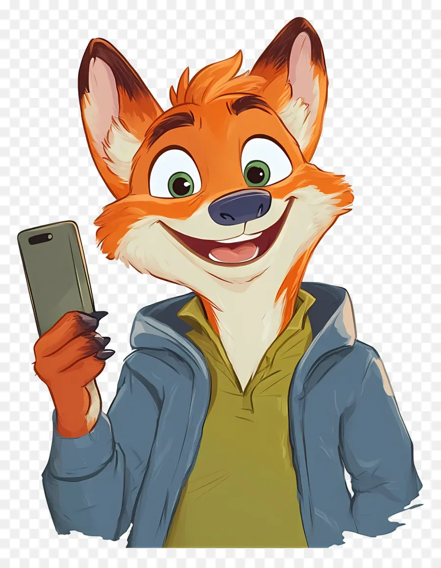 Nick Wilde，Kartun Rubah PNG