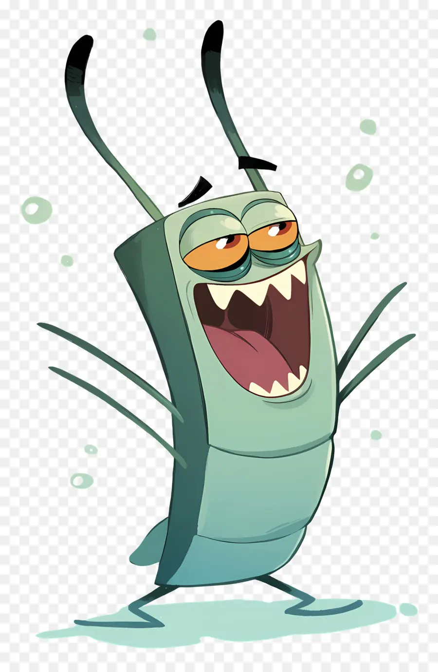 Plankton，Karakter Kartun Plankton PNG