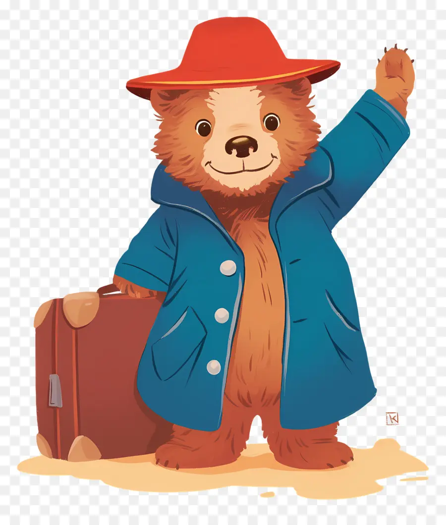 Paddington，Beruang Kartun PNG