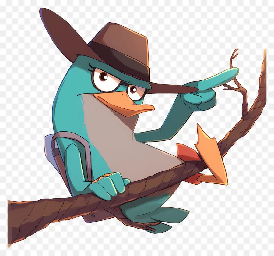 Perry Si Platipus，Agen Platipus PNG