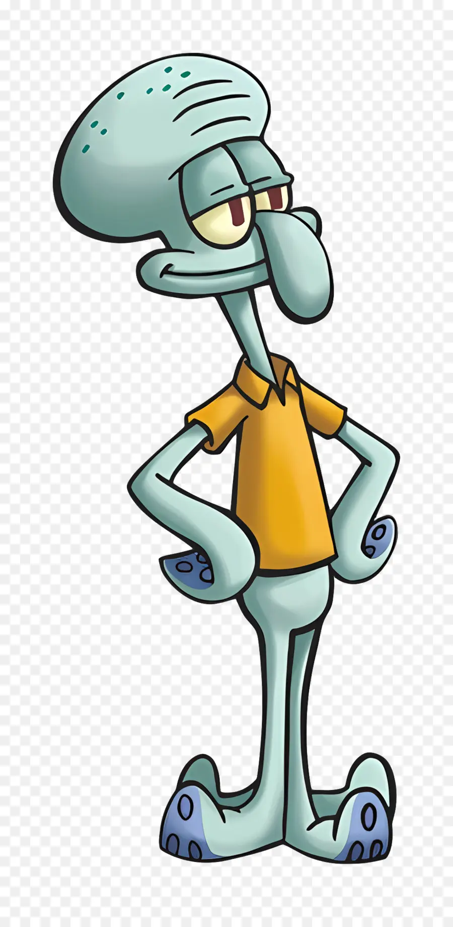 Tentakel Squidward，Spongebob PNG