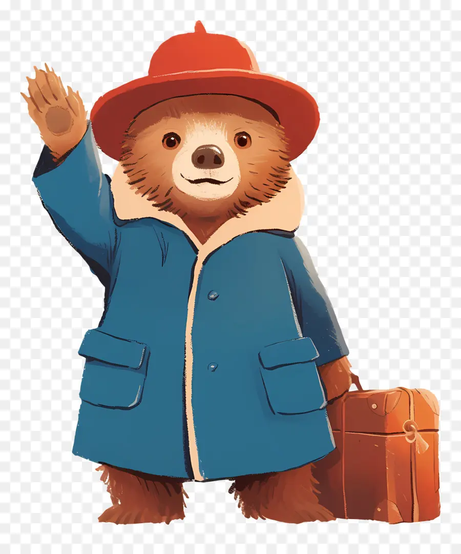 Paddington，Beruang Kartun PNG