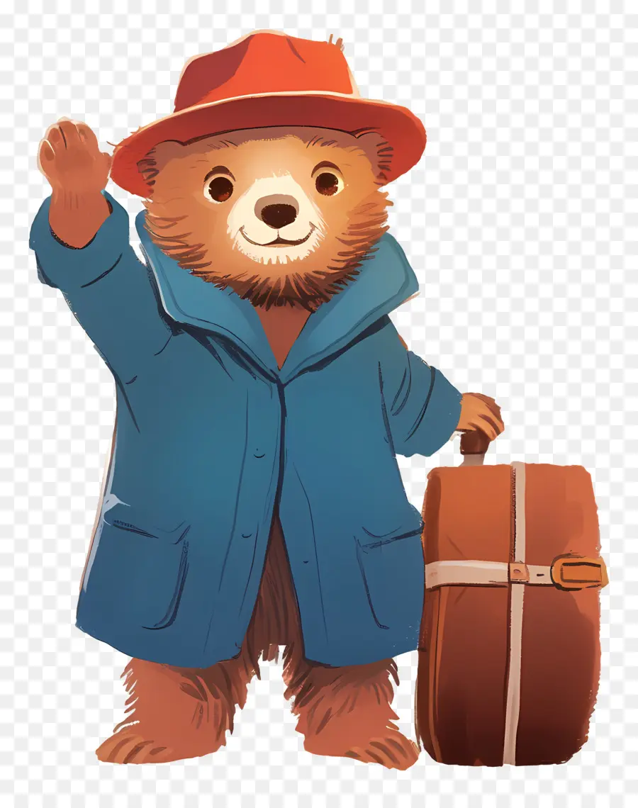 Paddington，Beruang Kartun PNG