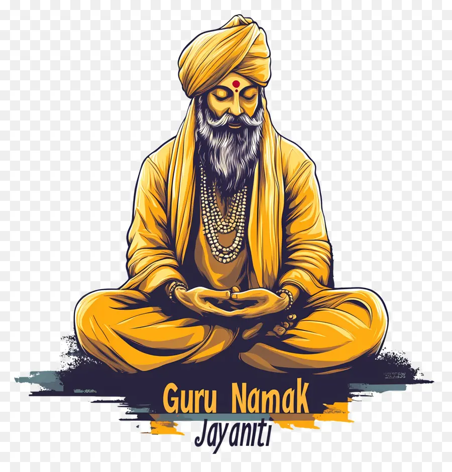 Guru Nanak Jayanti，Sosok Meditasi PNG