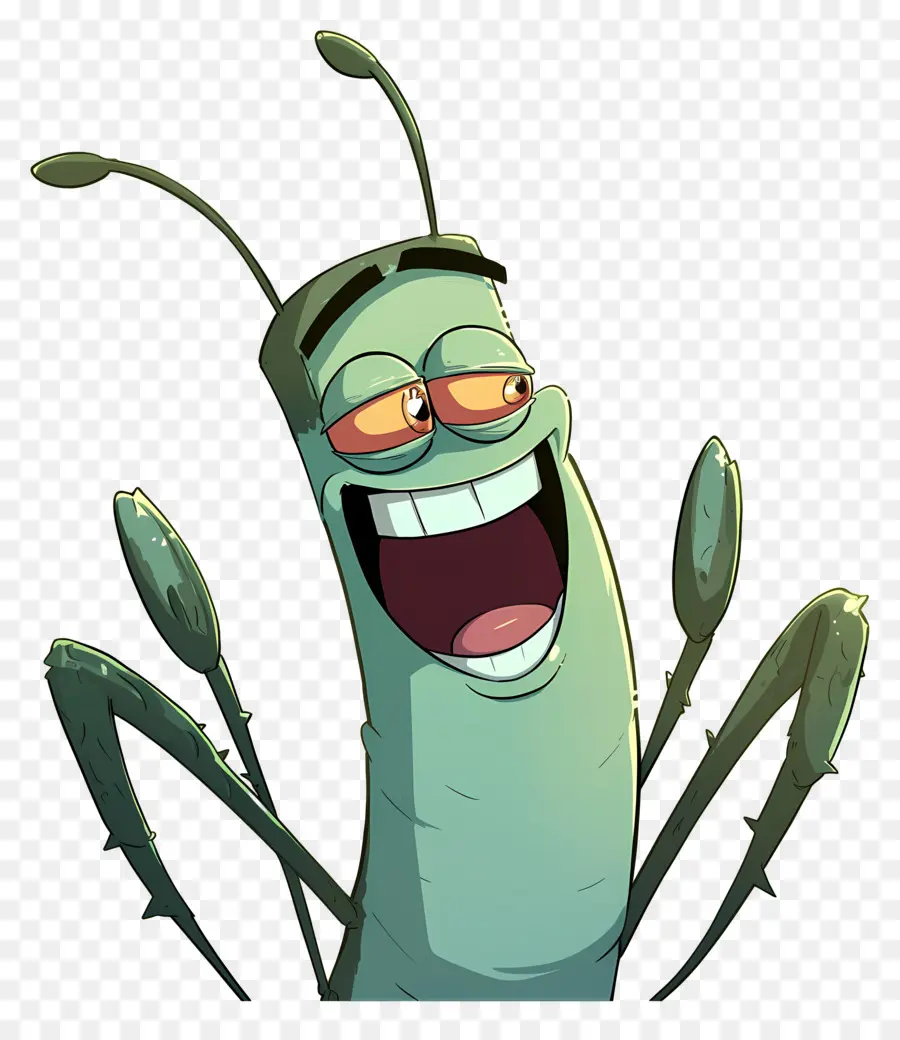 Plankton，Karakter Kartun Plankton PNG