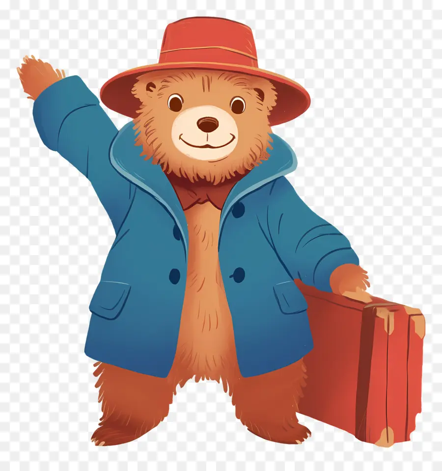 Paddington，Beruang Kartun PNG