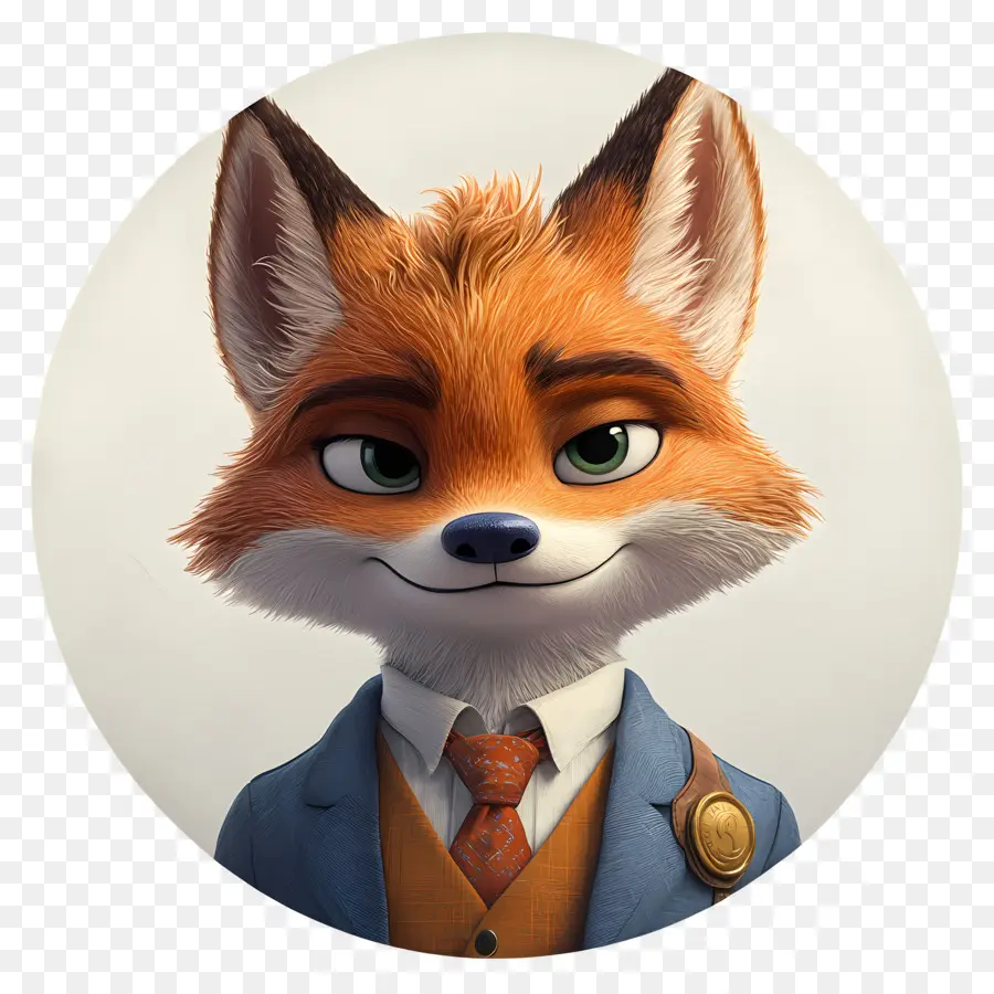 Nick Wilde，Kartun Rubah PNG