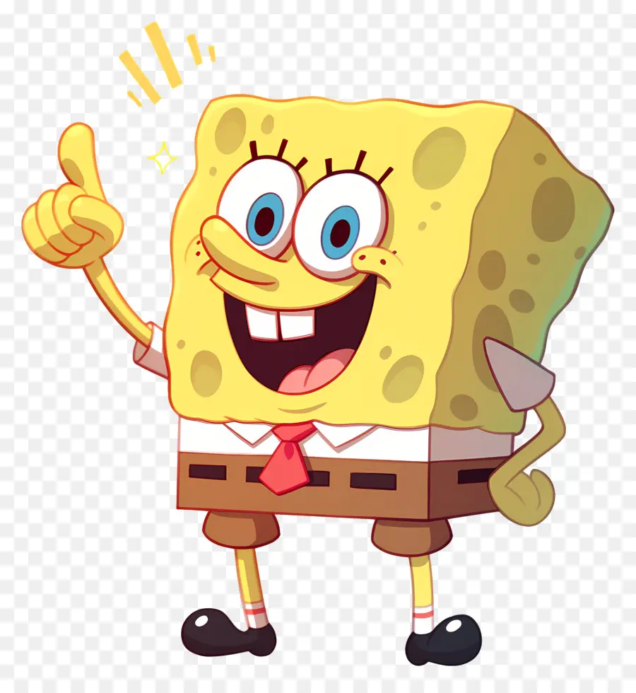 Spongebob Squarepants，Spons Kuning PNG