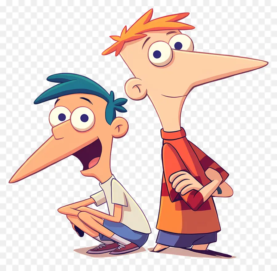 Phineas Flynn，Kartun Anak Laki Laki PNG