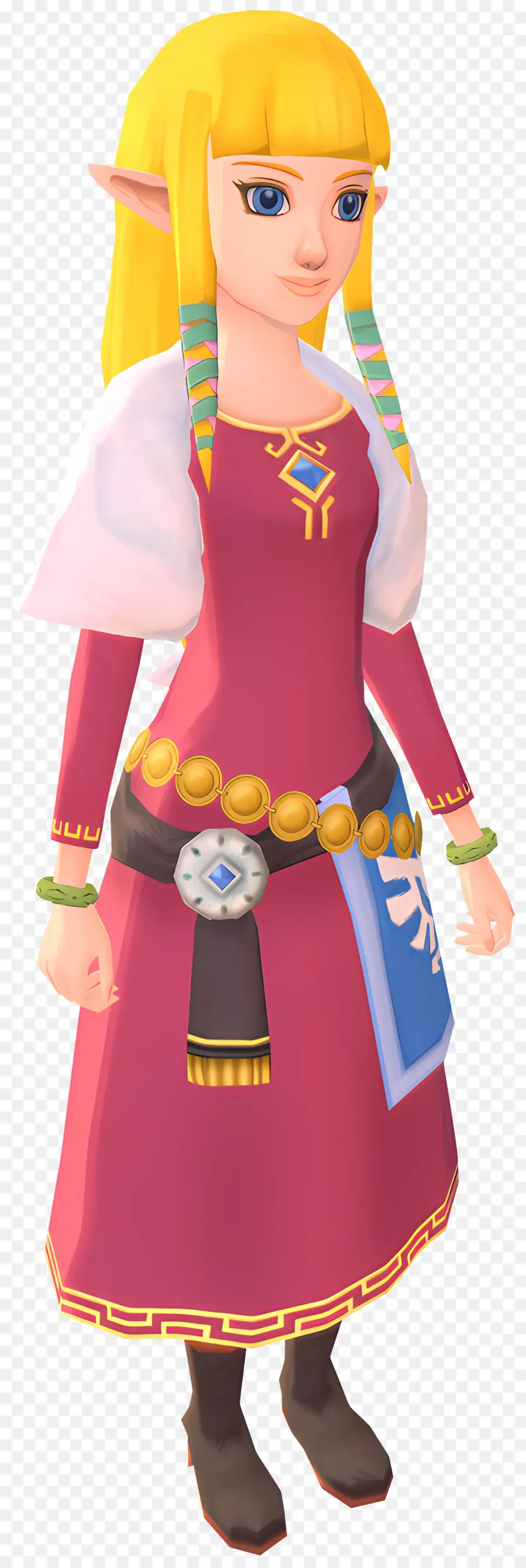 Putri Zelda，Karakter Animasi PNG