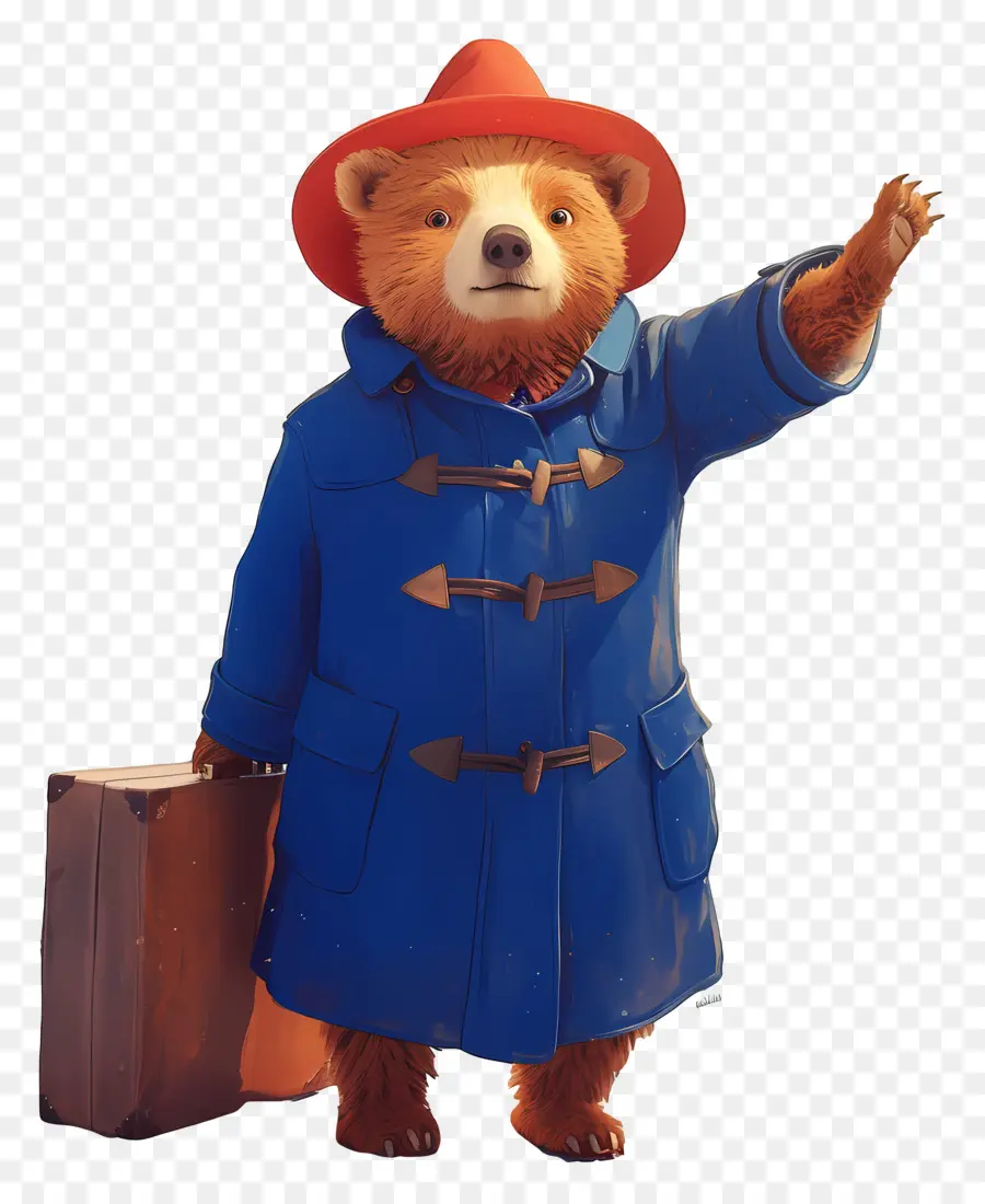 Paddington，Beruang Kartun PNG