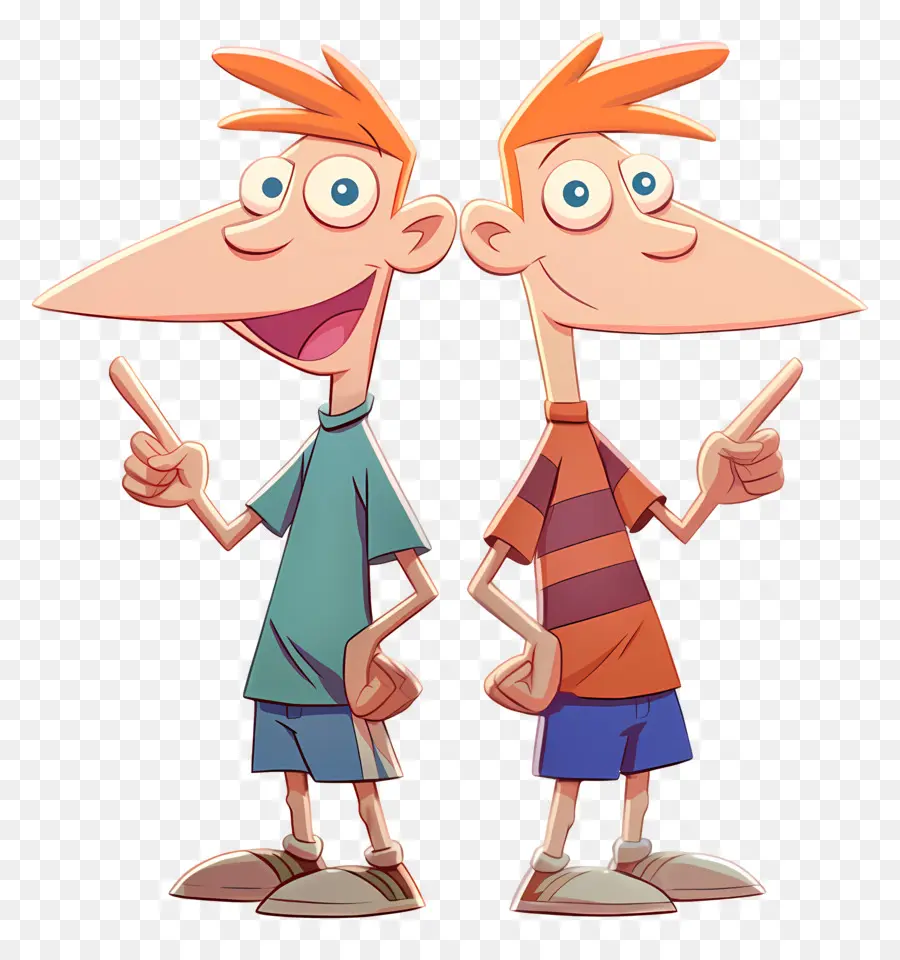 Phineas Flynn，Kartun Anak Laki Laki PNG