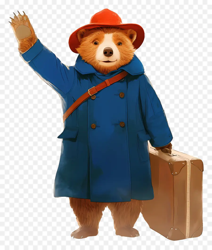 Paddington，Beruang Kartun PNG