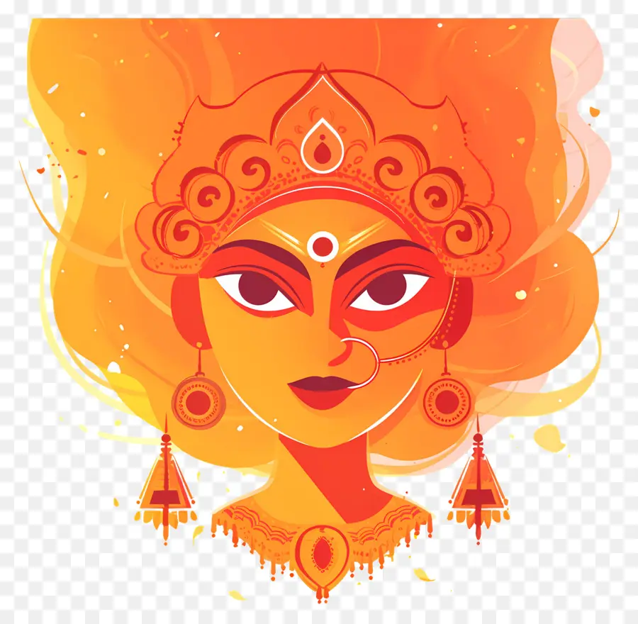 Dussehra，Wajah Dewi PNG