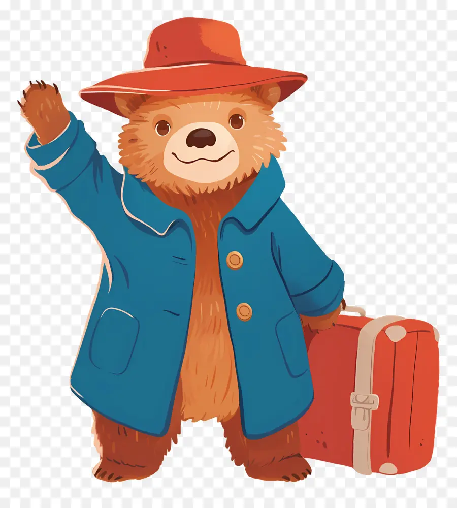 Paddington，Beruang Kartun PNG