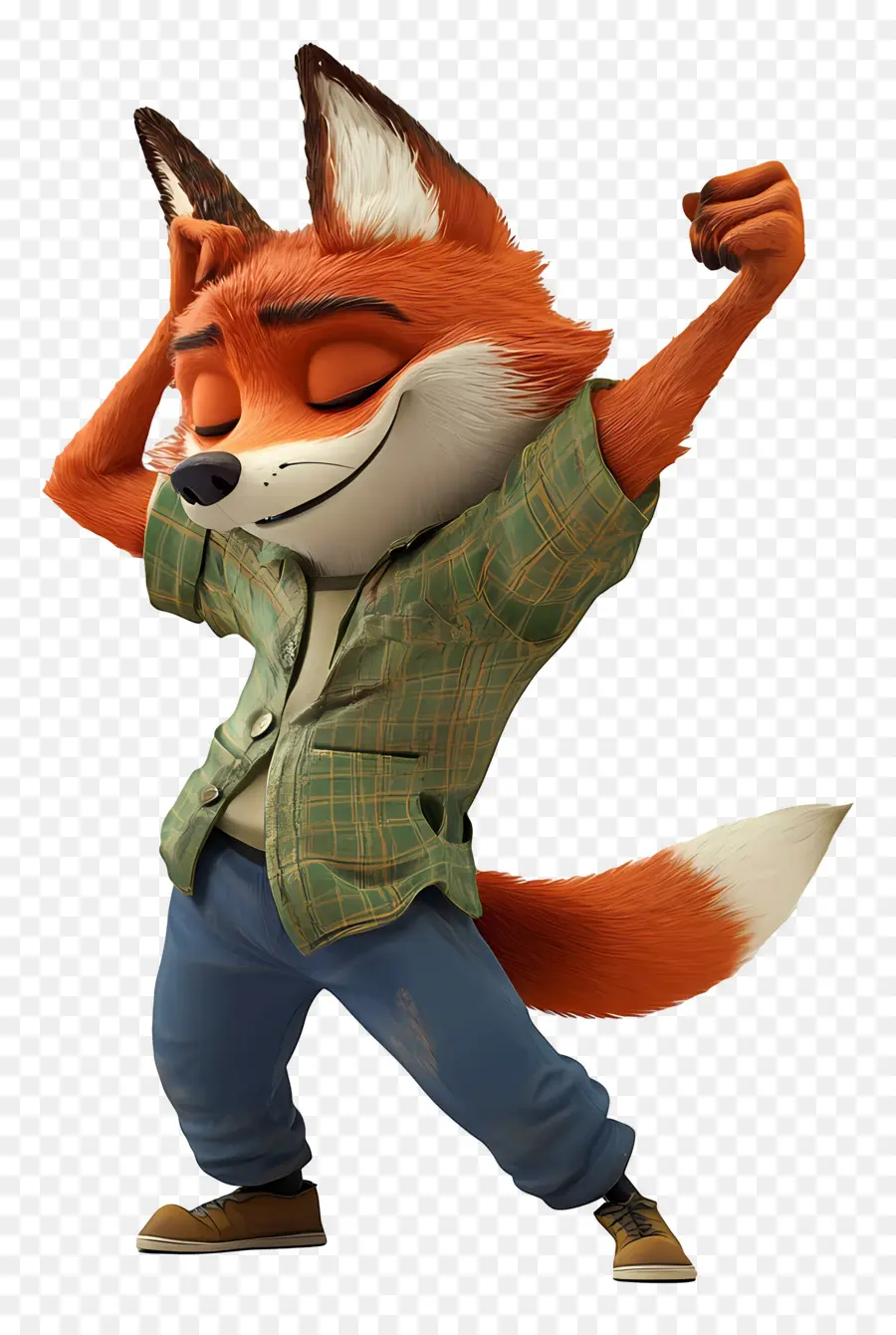 Nick Wilde，Kartun Rubah PNG