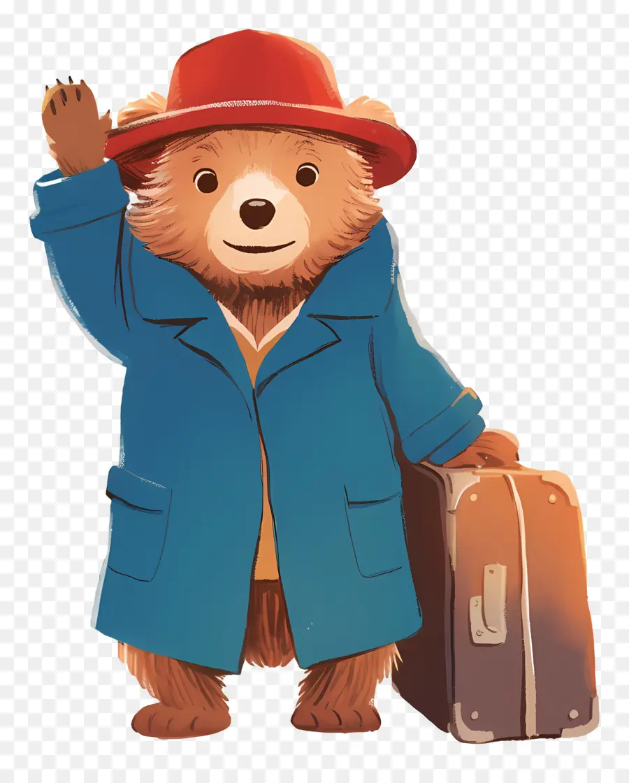 Paddington，Beruang Kartun PNG