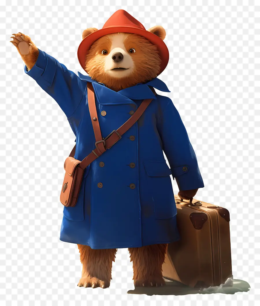 Paddington，Beruang Kartun PNG