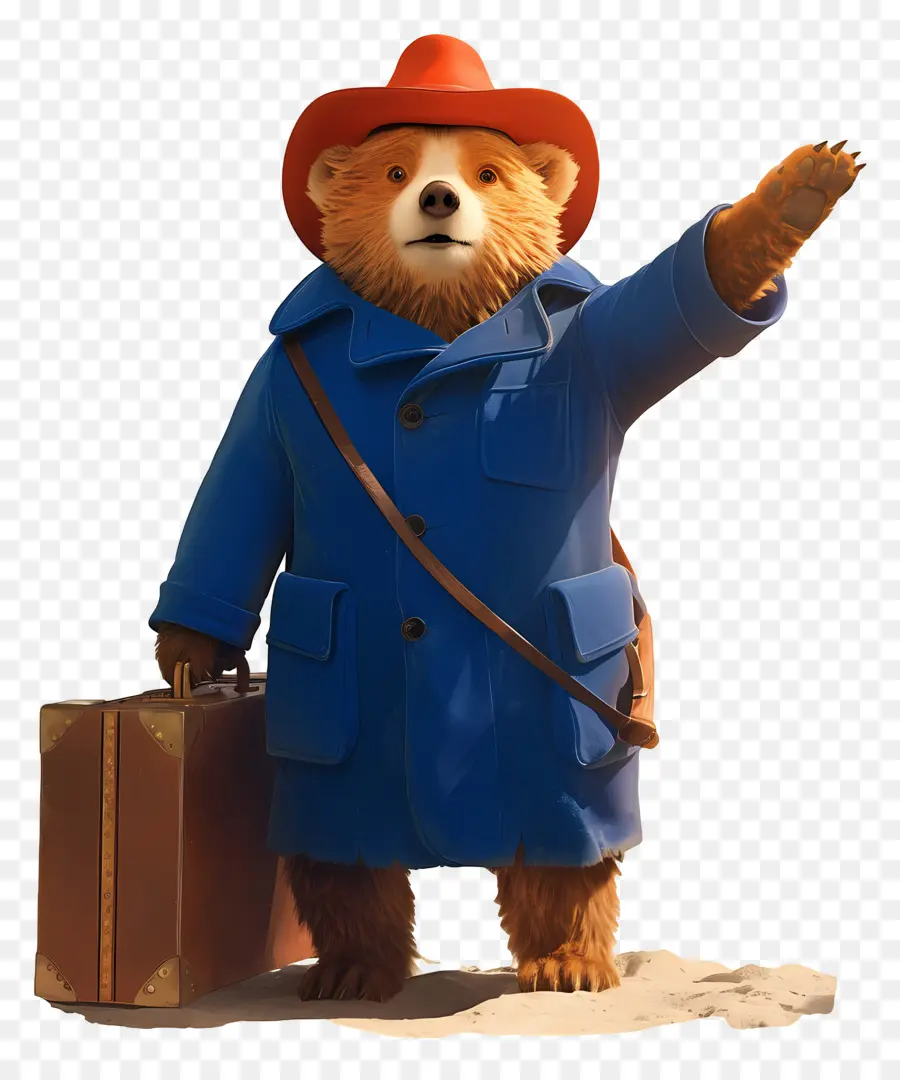 Paddington，Beruang Kartun PNG