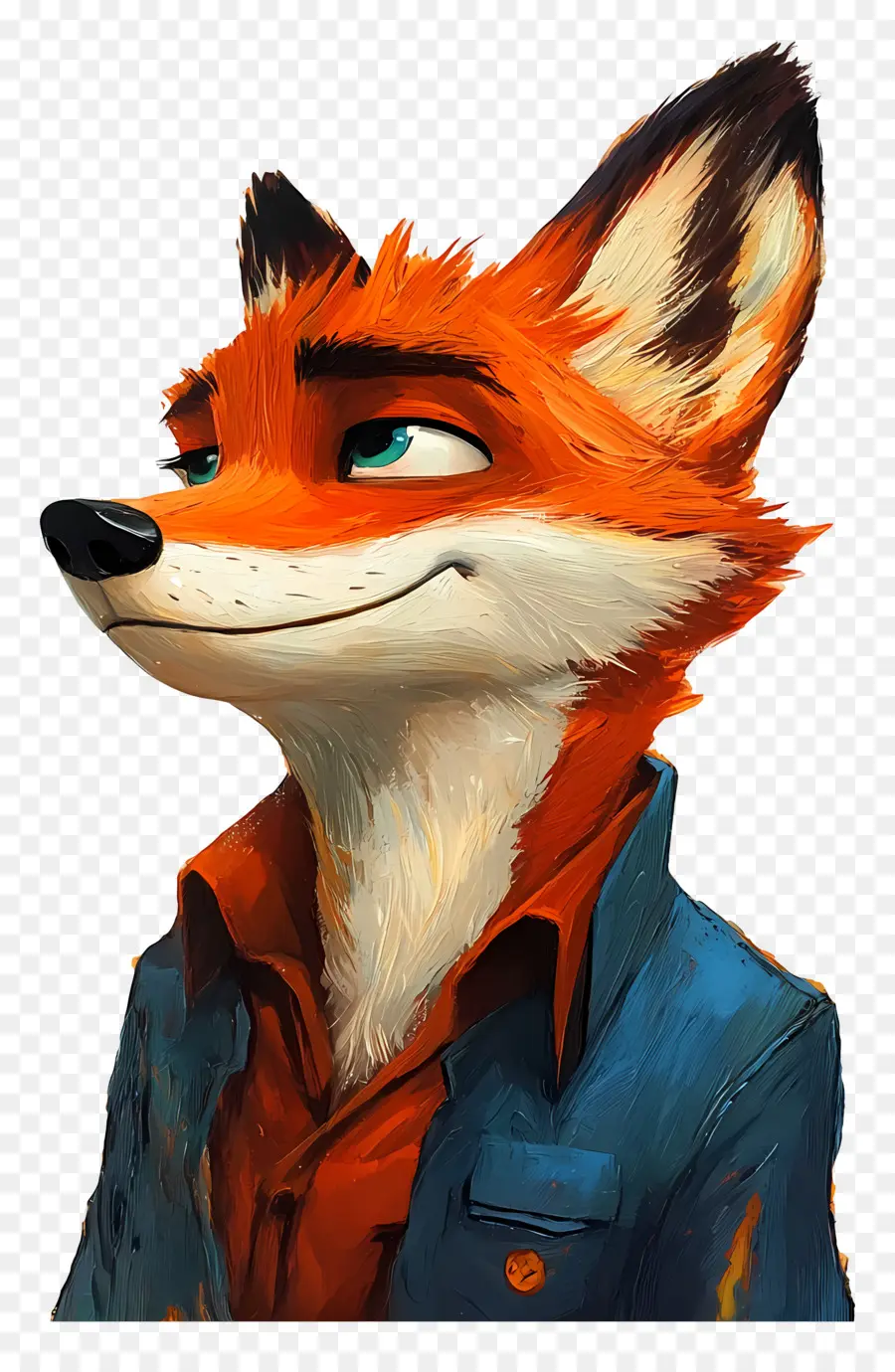 Nick Wilde，Kartun Rubah PNG