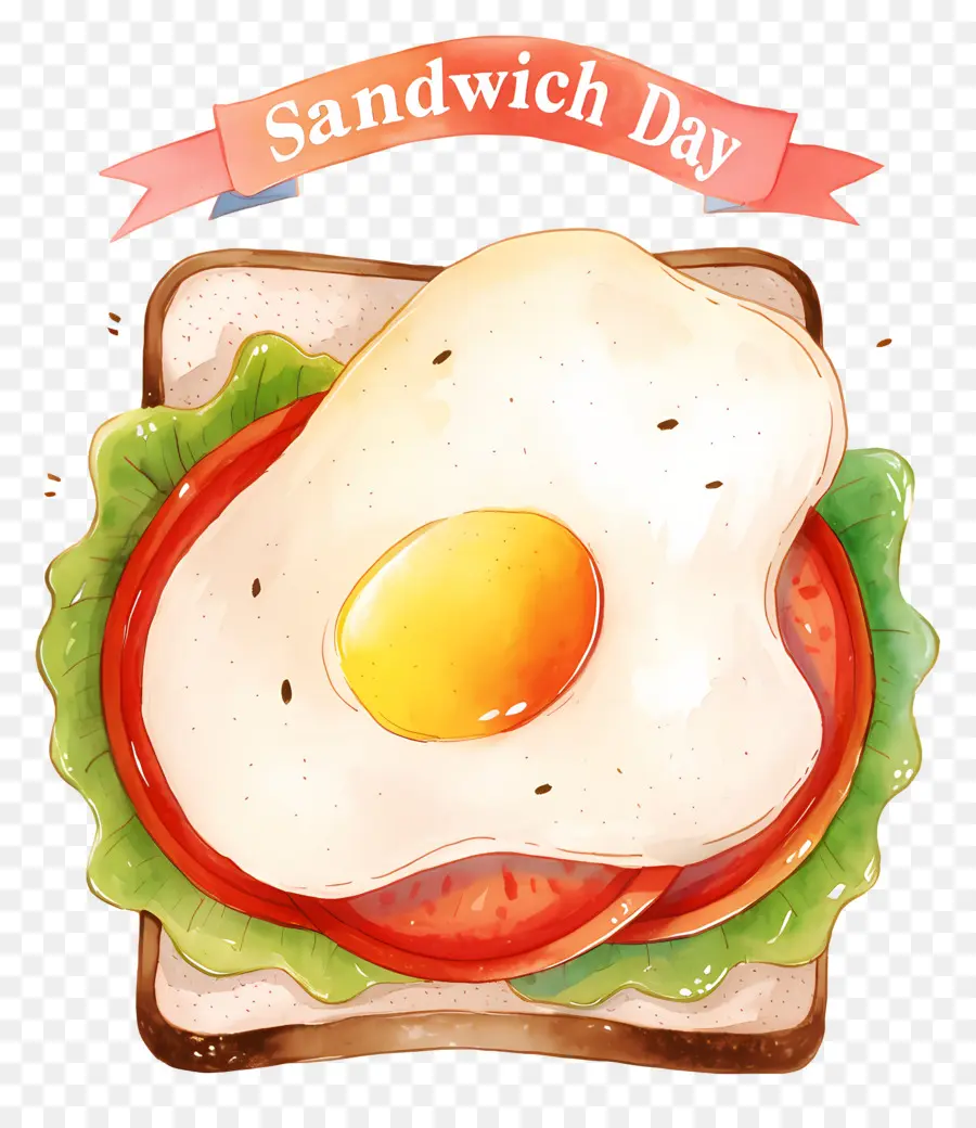 Hari Sandwich Nasional，Sandwich Dengan Telur PNG