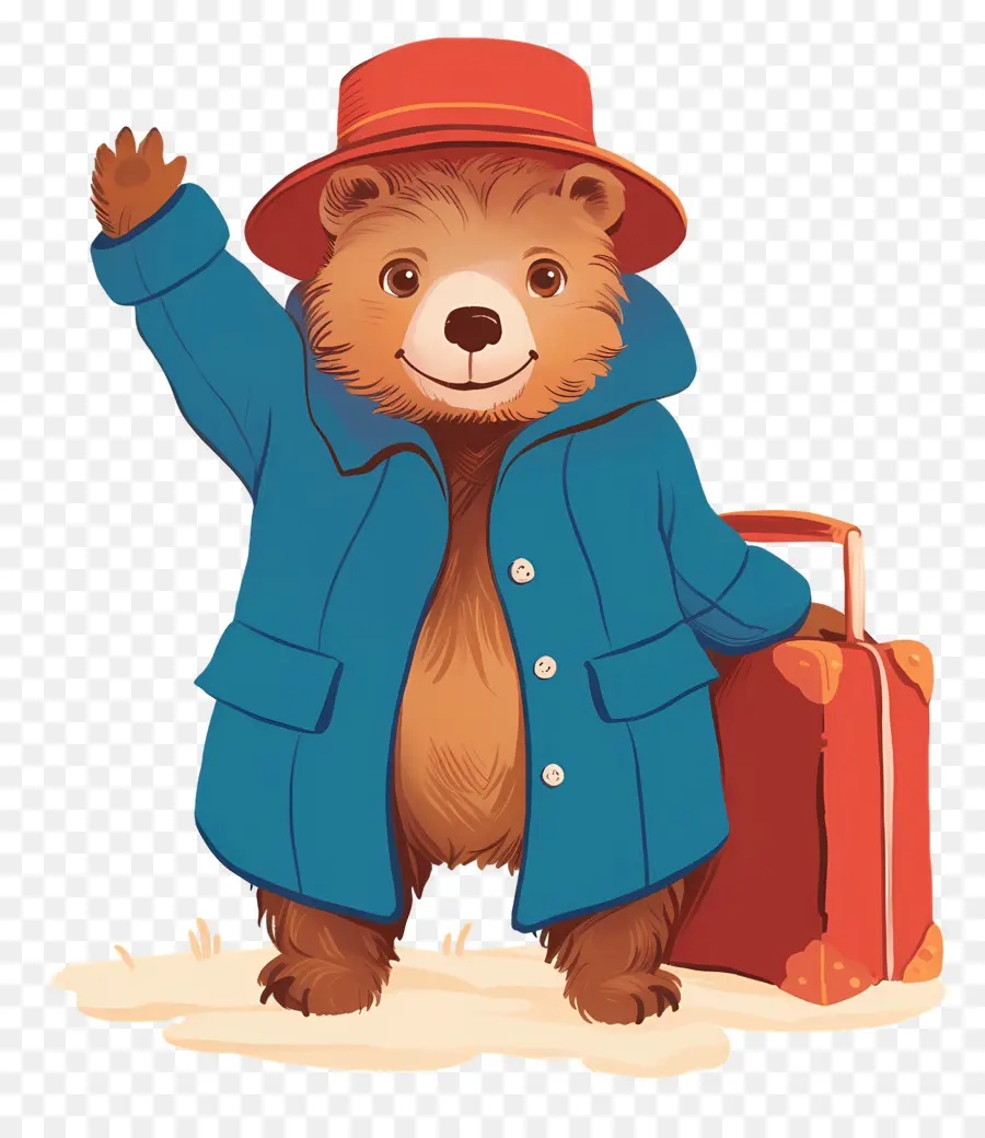 Paddington，Beruang Kartun PNG