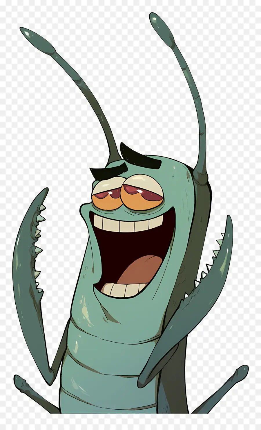 Plankton，Karakter Kartun Plankton PNG