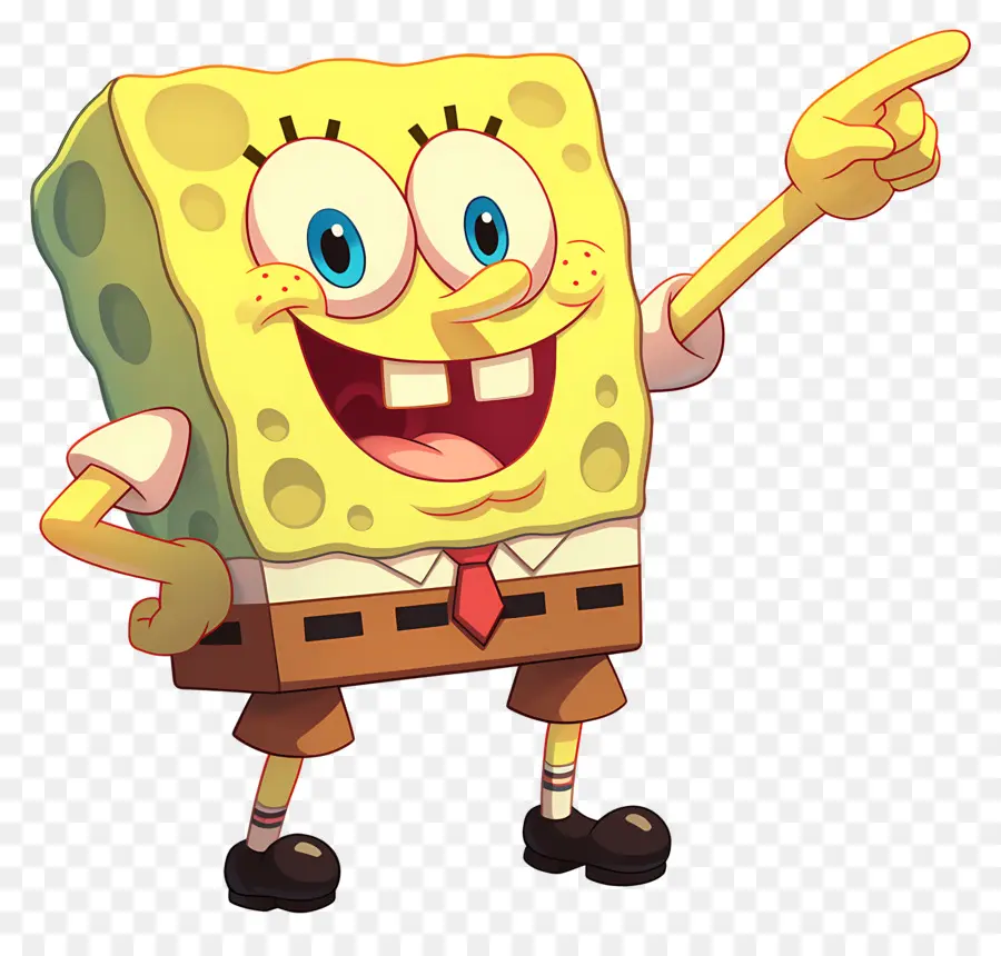 Spongebob Squarepants，Spons Kuning PNG