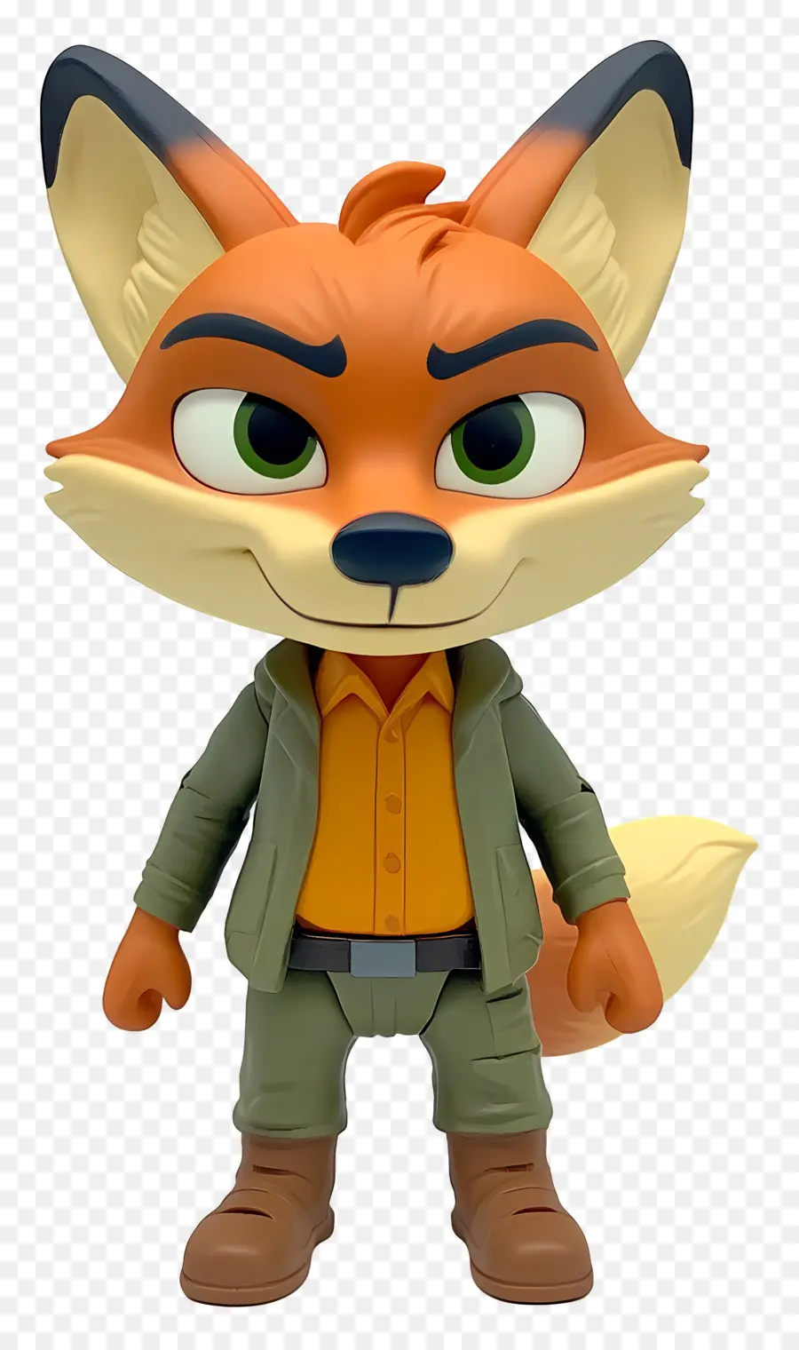 Nick Wilde，Kartun Fox Dalam Setelan PNG