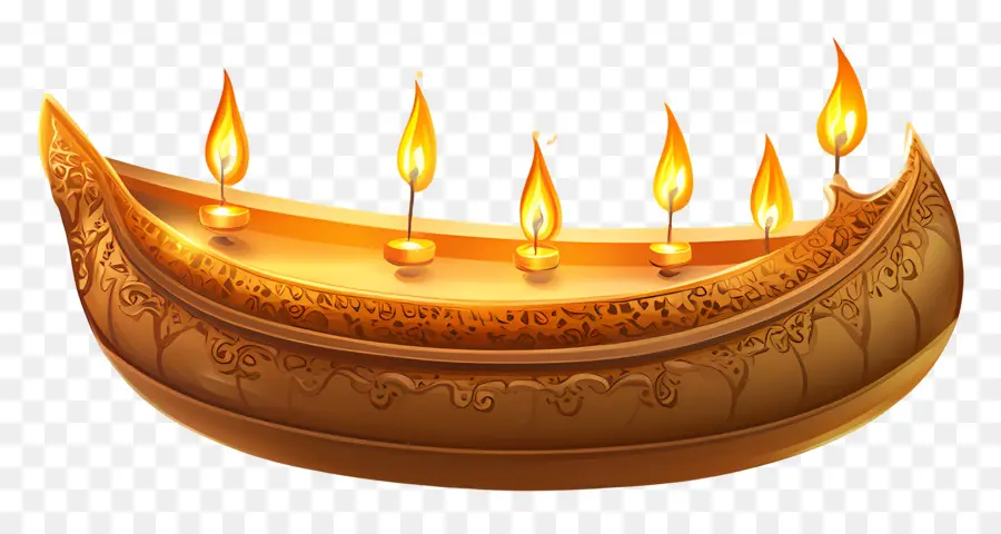 Selamat Karthika Purnima，Perahu Lilin Emas PNG