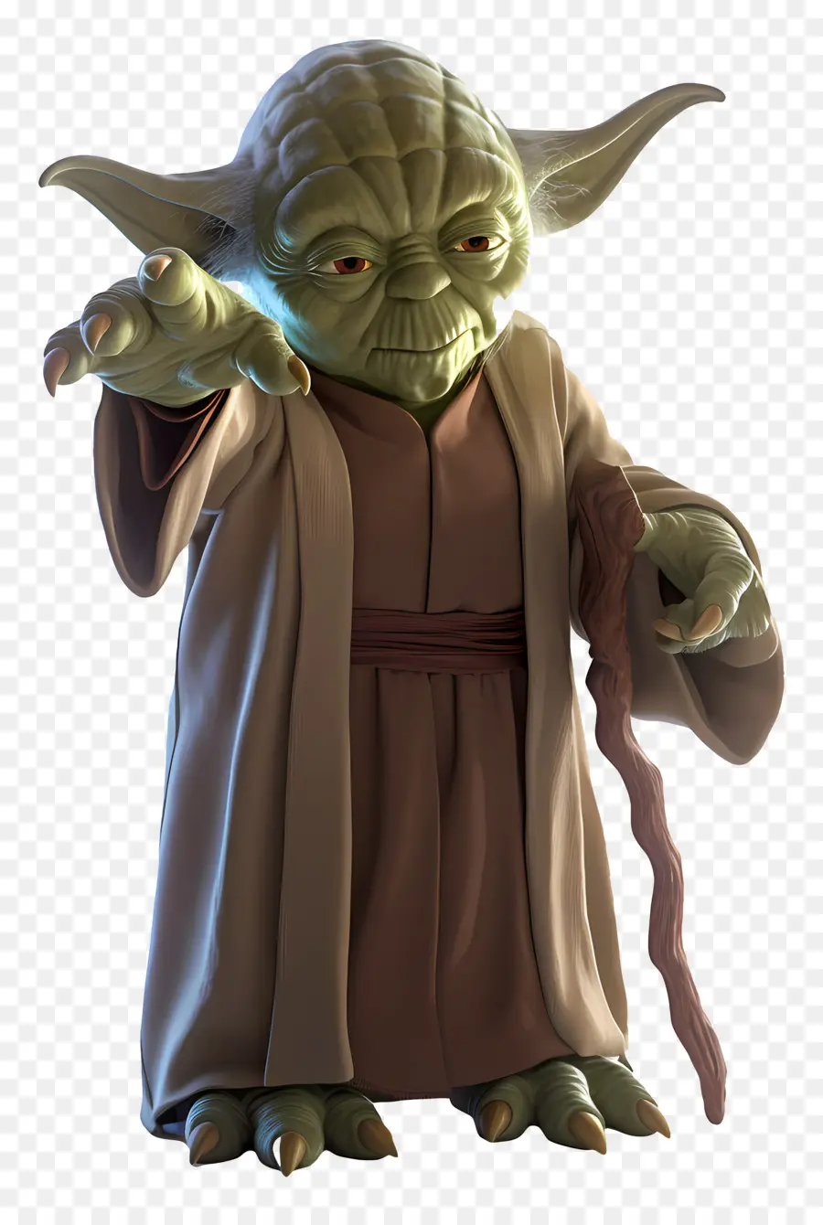 Yoda，Alien Hijau Yang Bijaksana PNG