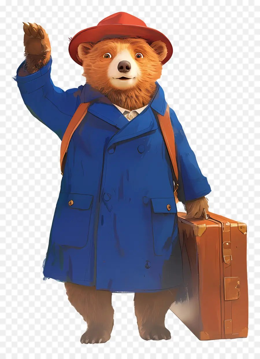 Paddington，Beruang Kartun PNG