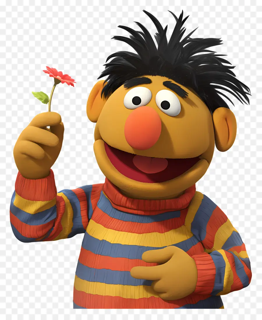 Ernie，Boneka Oranye PNG