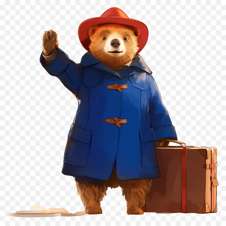 Paddington，Beruang Kartun PNG