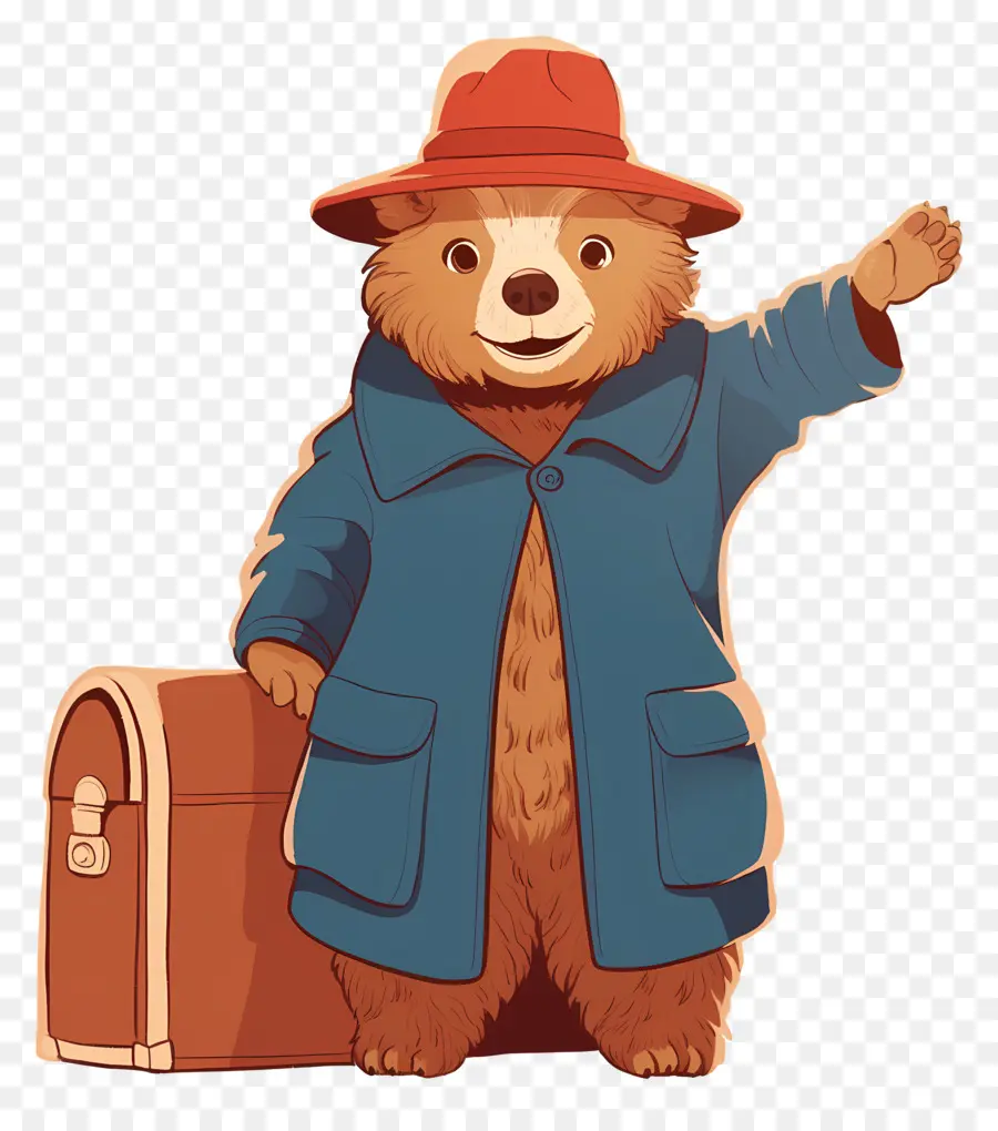 Paddington，Beruang Kartun PNG