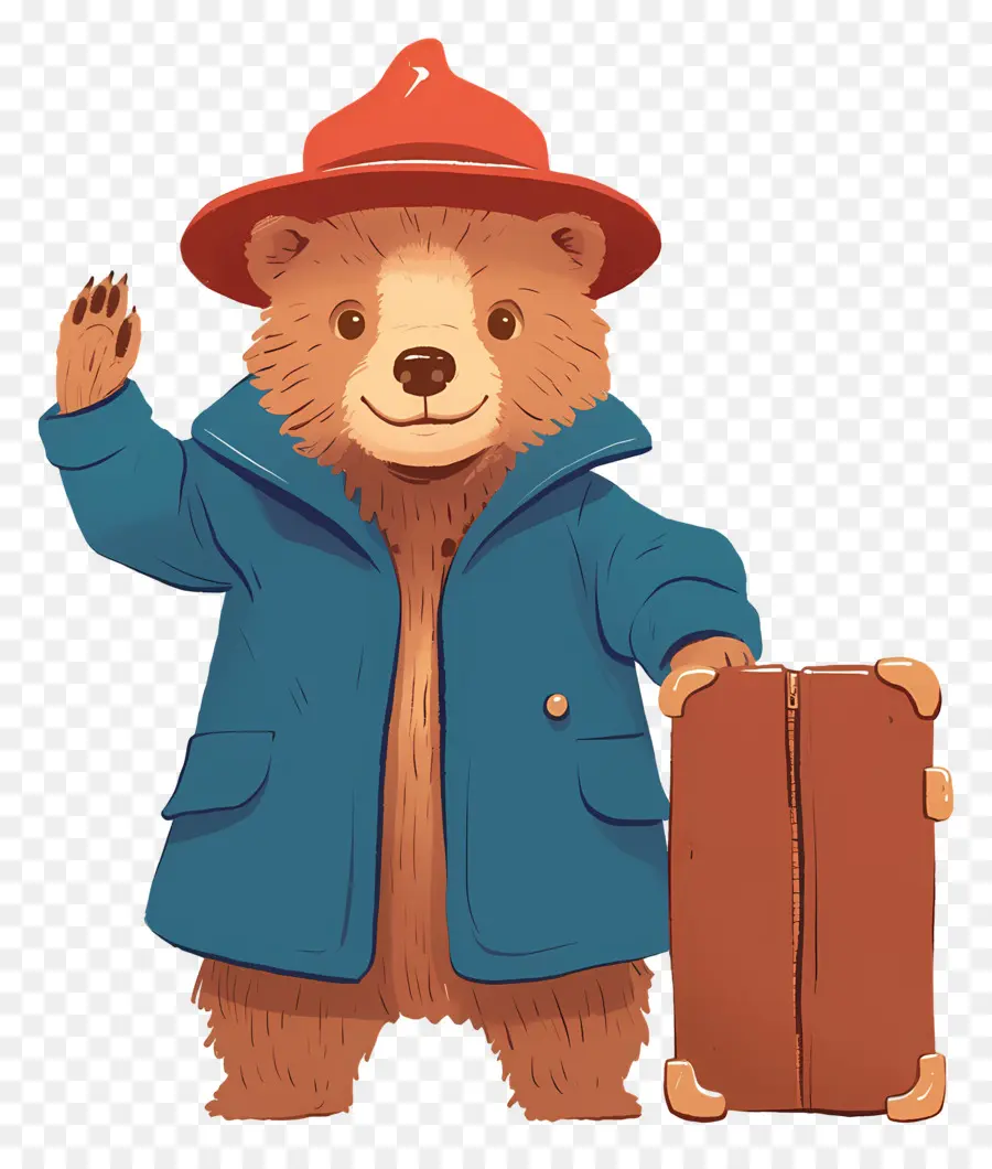 Paddington，Beruang Kartun PNG