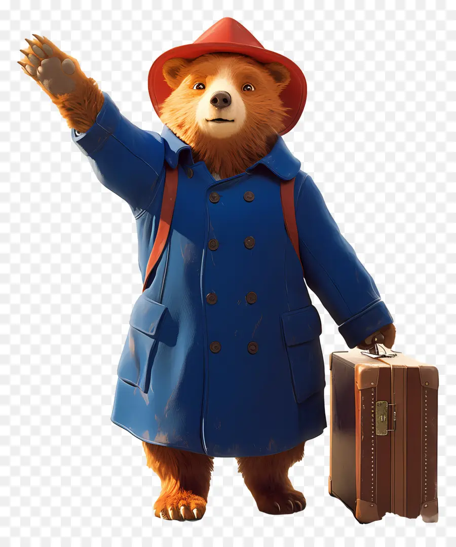 Paddington，Beruang Kartun PNG