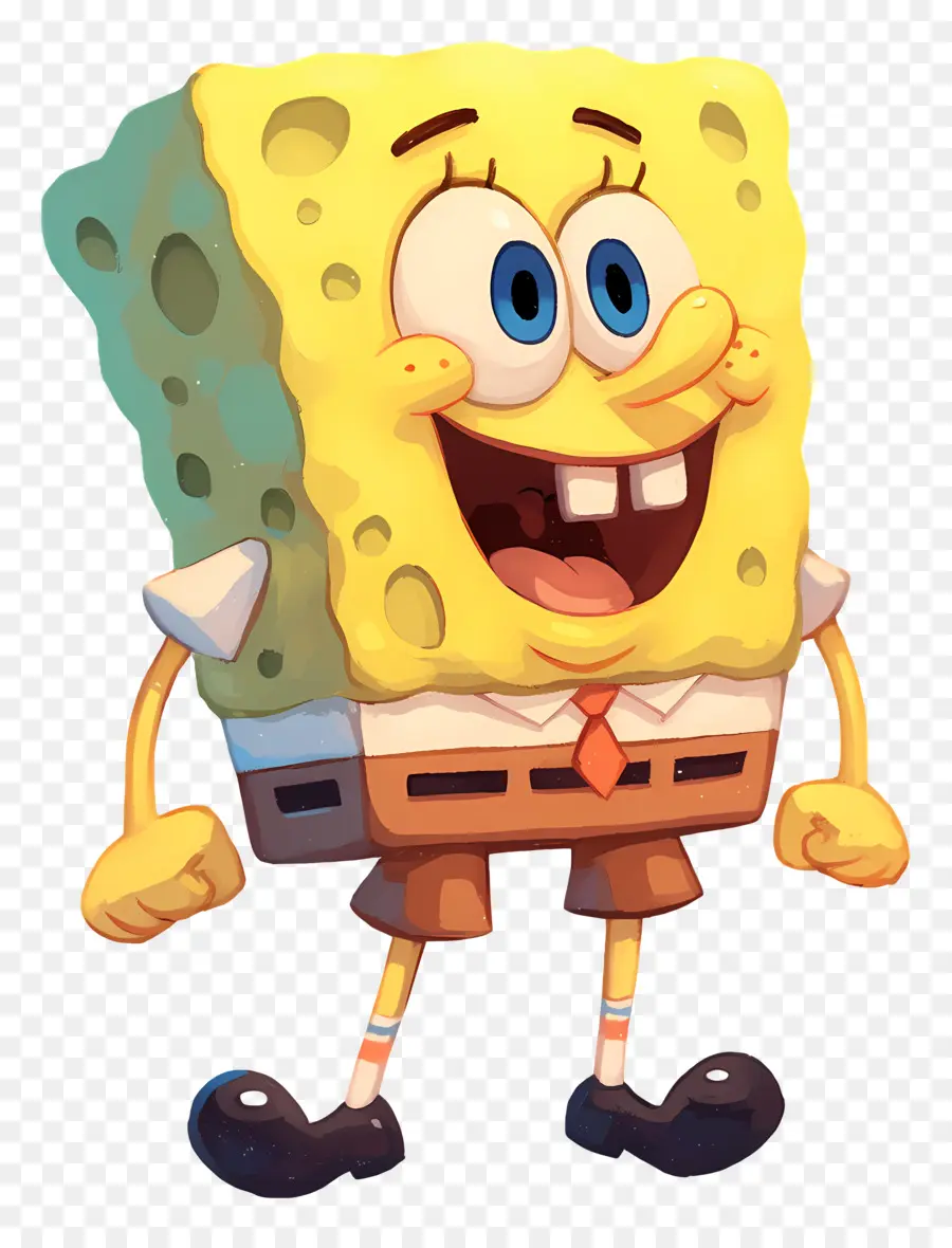 Spongebob Squarepants，Spons Kuning PNG