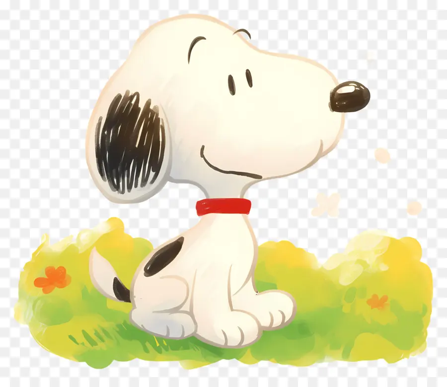 Musim Semi Yang Snoopy，Anjing Kartun PNG