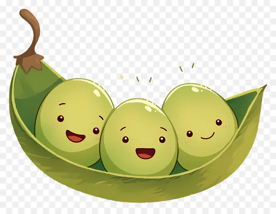 Kacang Polong Kawaii，Selamat Kacang Polong PNG