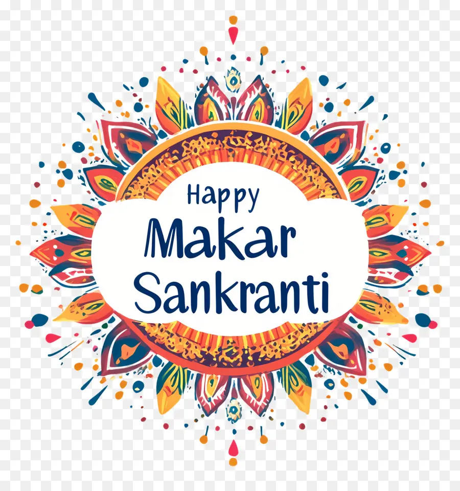 Selamat Makar Sankranti，Mandala PNG